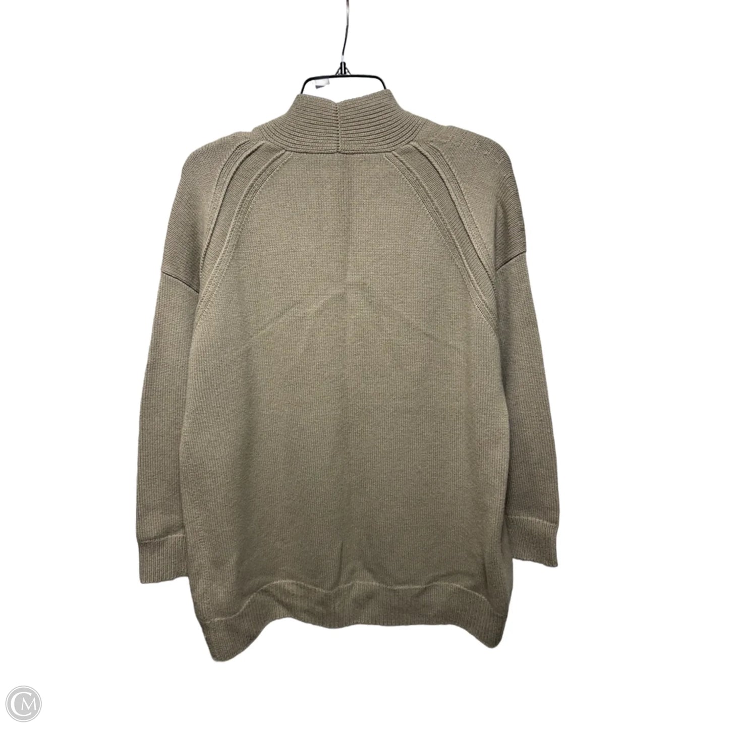 Sweater Cardigan Cashmere By Vince In Green, Size: S