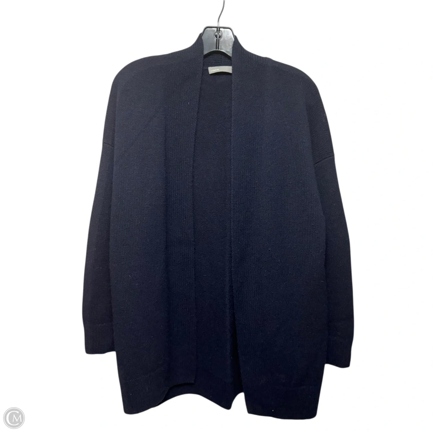 Sweater Cardigan Cashmere By Vince In Navy, Size: S