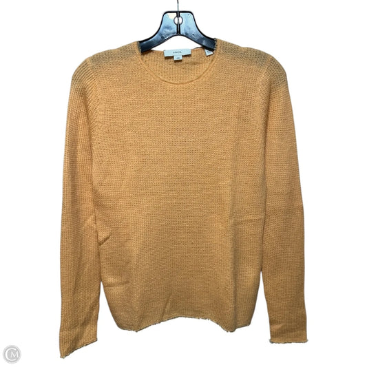 Cashmere & Silk Sweater By Vince In Orange, Size: M