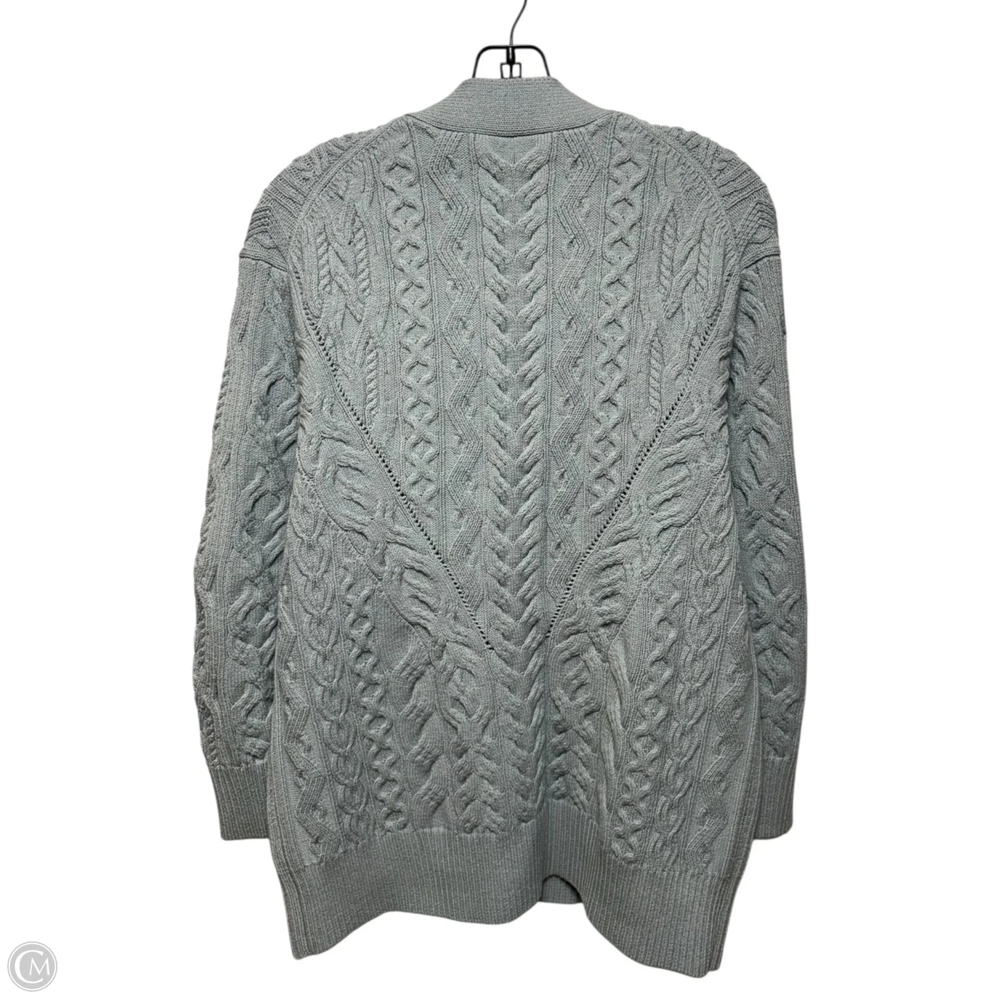 Sweater Cardigan By Vince In Blue, Size: S