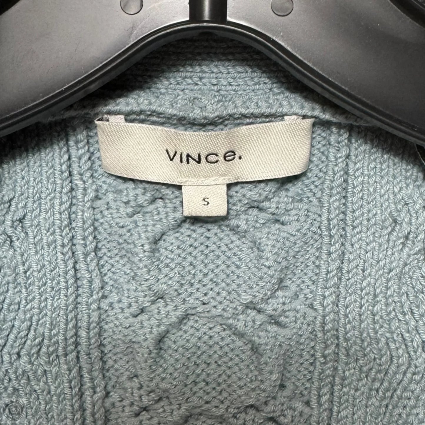 Sweater Cardigan By Vince In Blue, Size: S