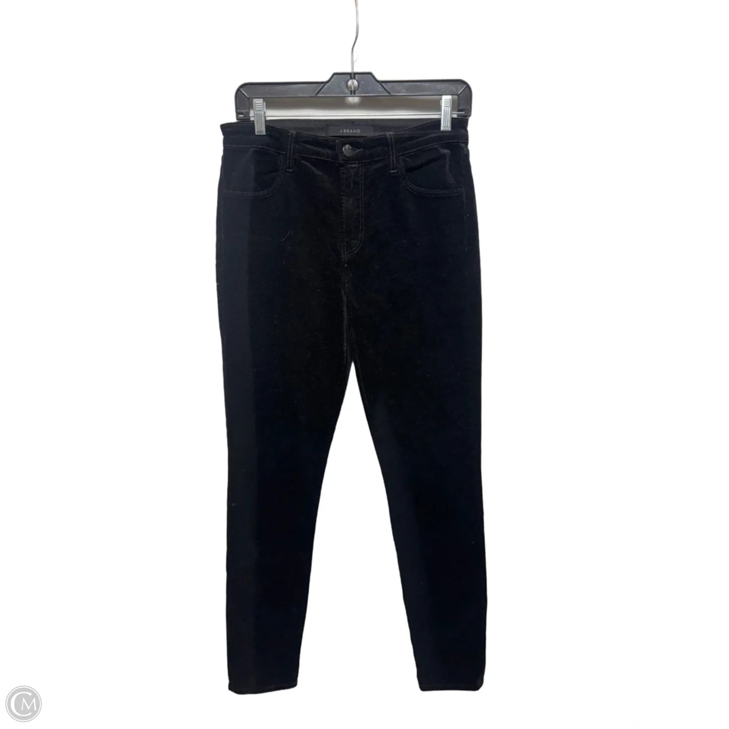 Velvet Skinny Pants By J Brand In Black, Size: 6