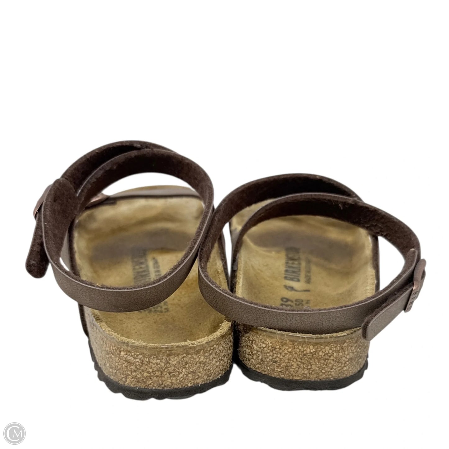 Yara Oiled Leather Habana Sandals Birkenstock In Brown, Size: 8