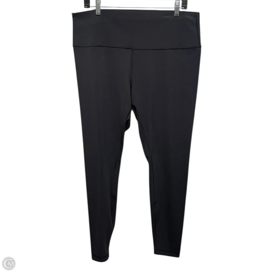 Athletic Leggings By Lululemon In Black, Size: 16