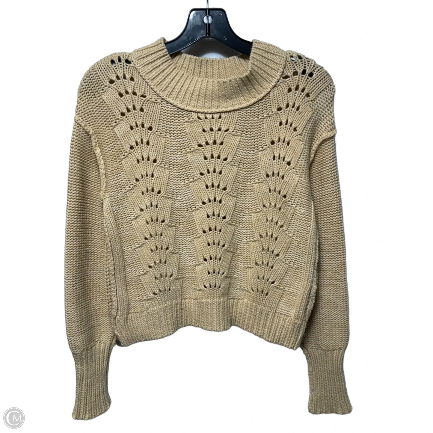 Sweater By Free People In Tan, Size: Xs