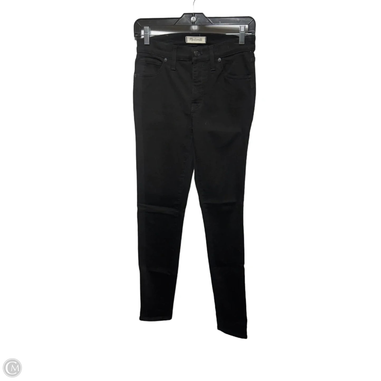 9” High-Rise Skinny Jeans By Madewell In Black, Size: 4/27