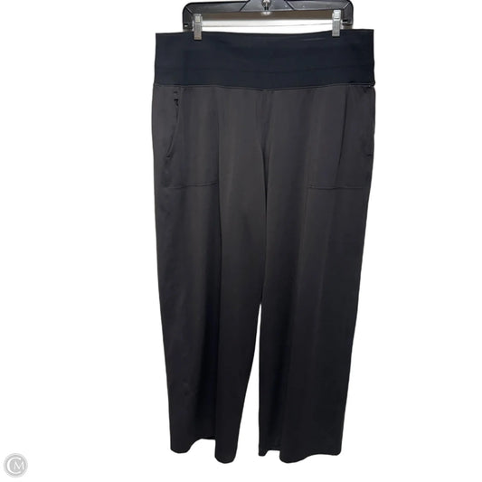 Athletic Pants By Athleta In Black, Size: Xl