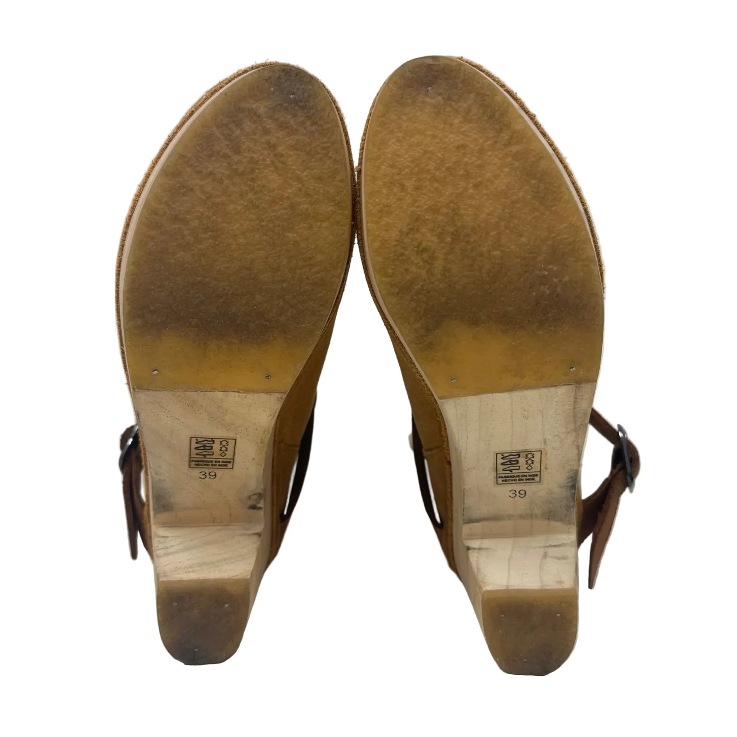 Bungalow Clog Boots Ankle Heels By Free People In Brown, Size: 9