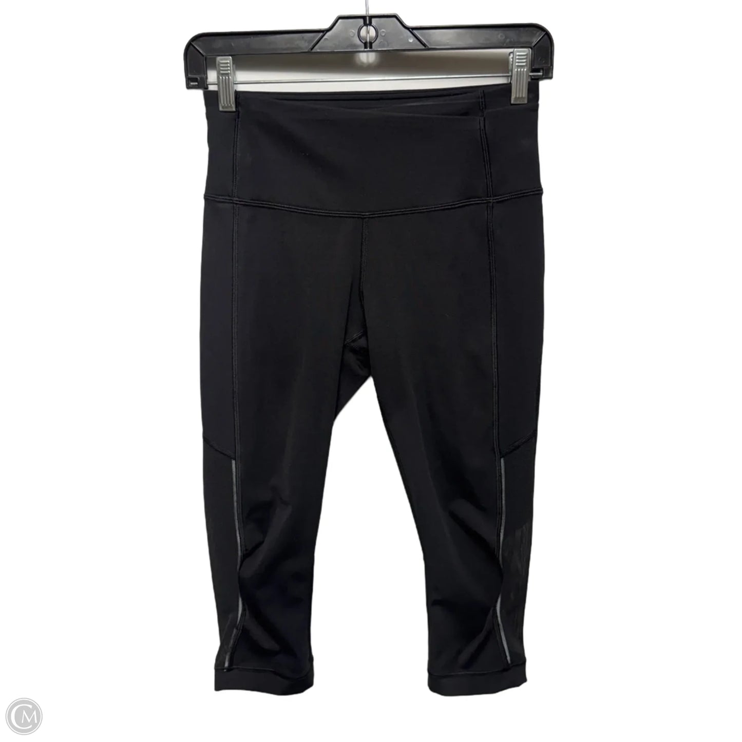 Athletic Capris By Lululemon In Black, Size: 4