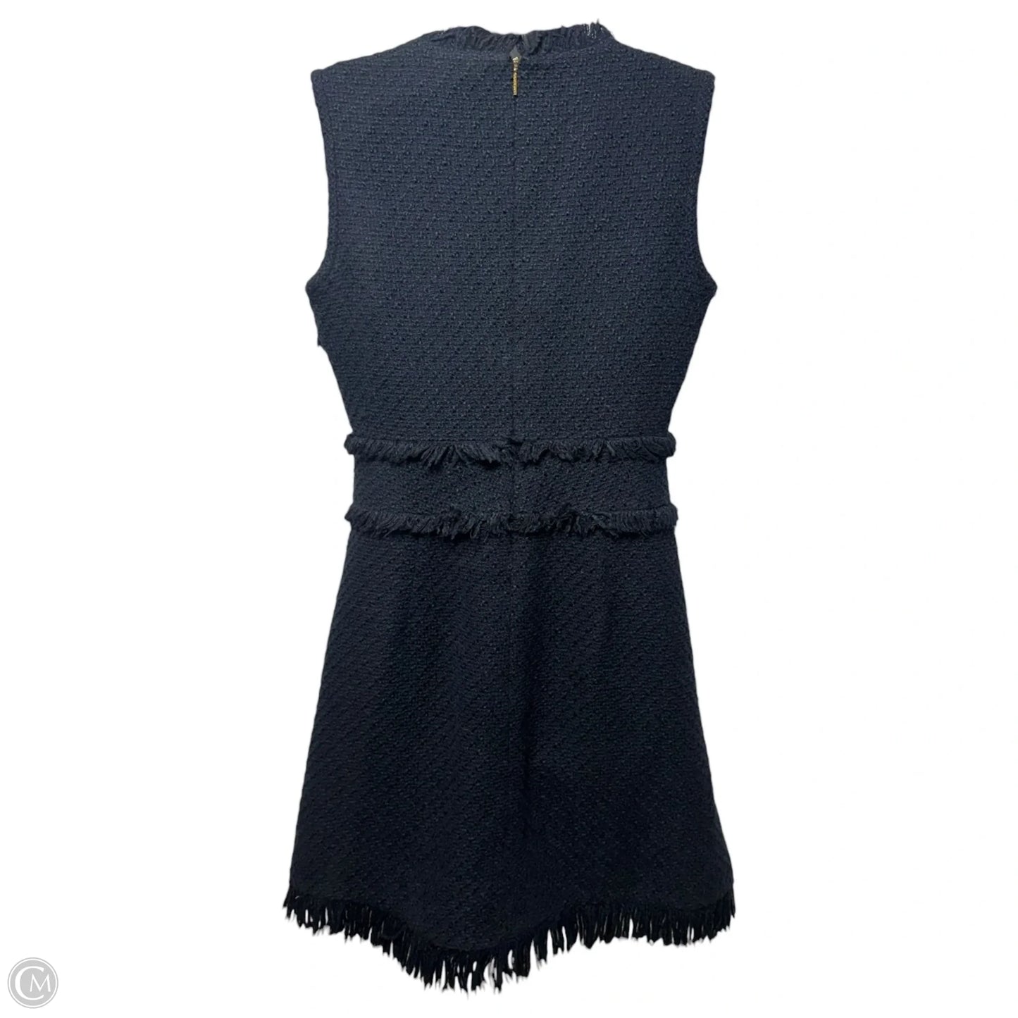 Tweed Dress Designer By Tory Burch In Navy, Size: 6