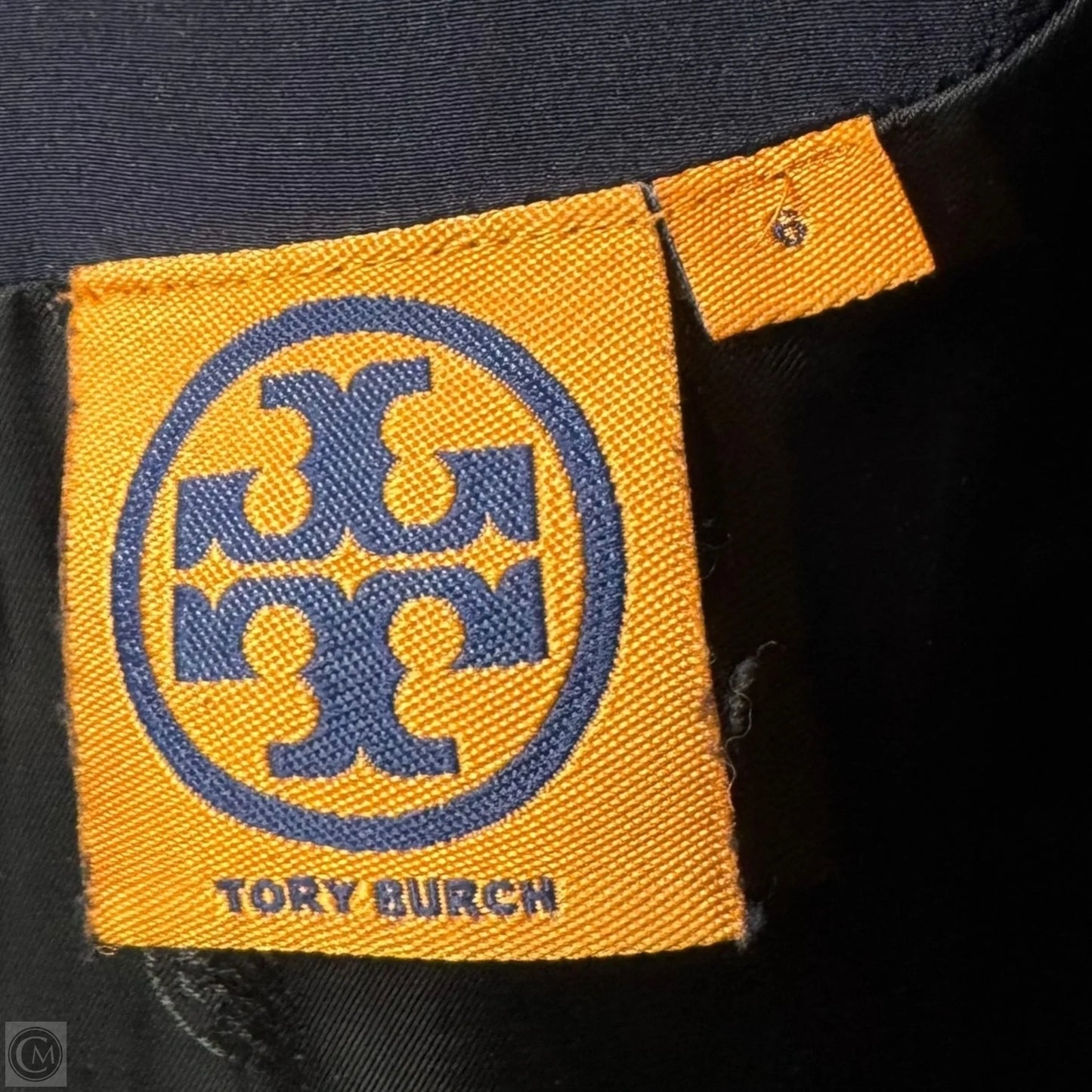 Tweed Dress Designer By Tory Burch In Navy, Size: 6