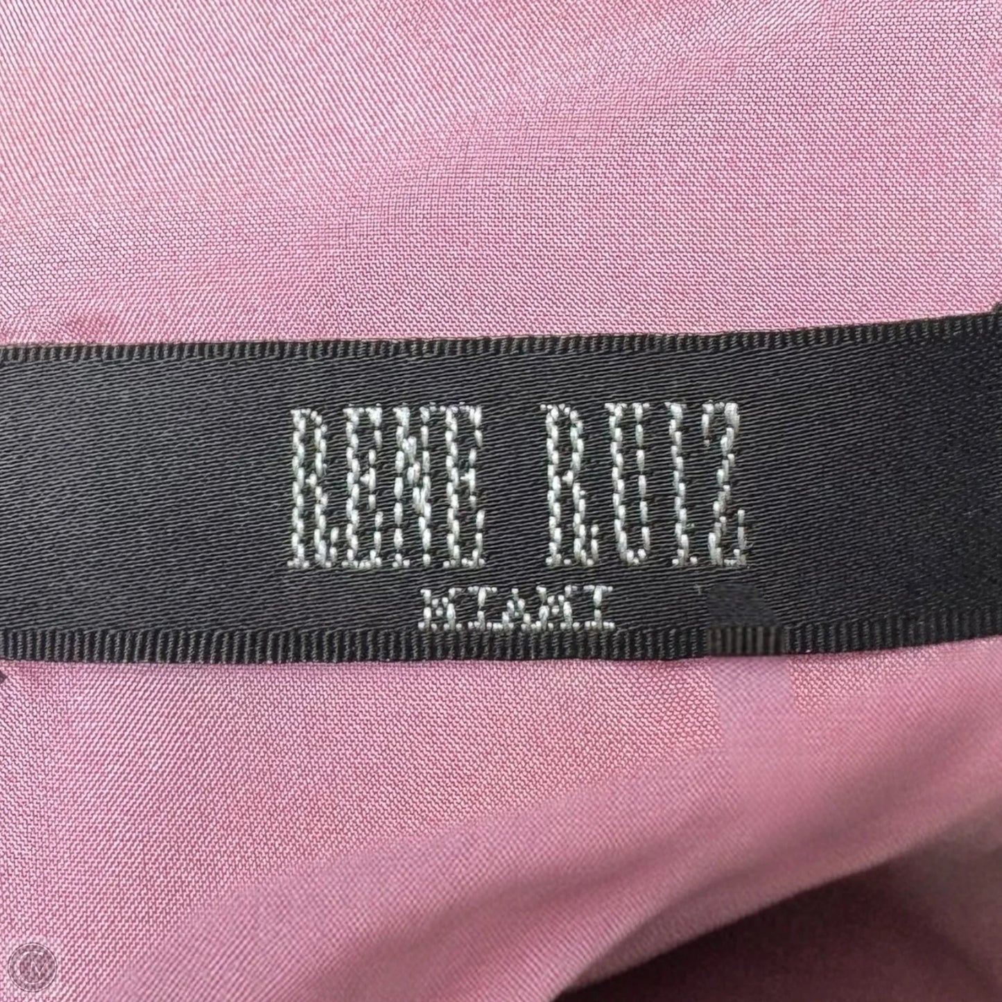 Dress Casual Short By Rene Ruiz In Orange & Pink, Size: 4 (estimated)