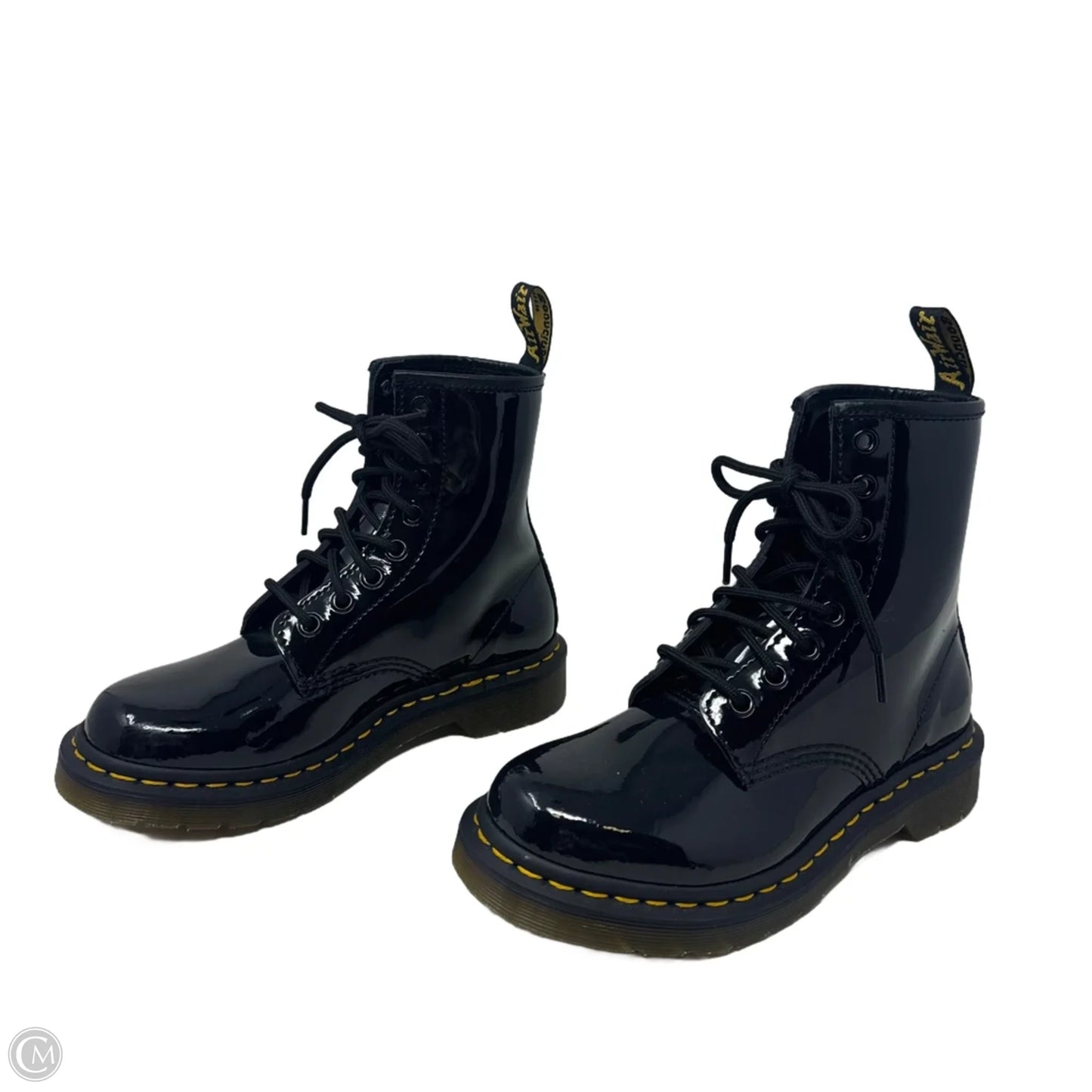 1460 Boots Combat By Dr Martens In Black, Size: 6