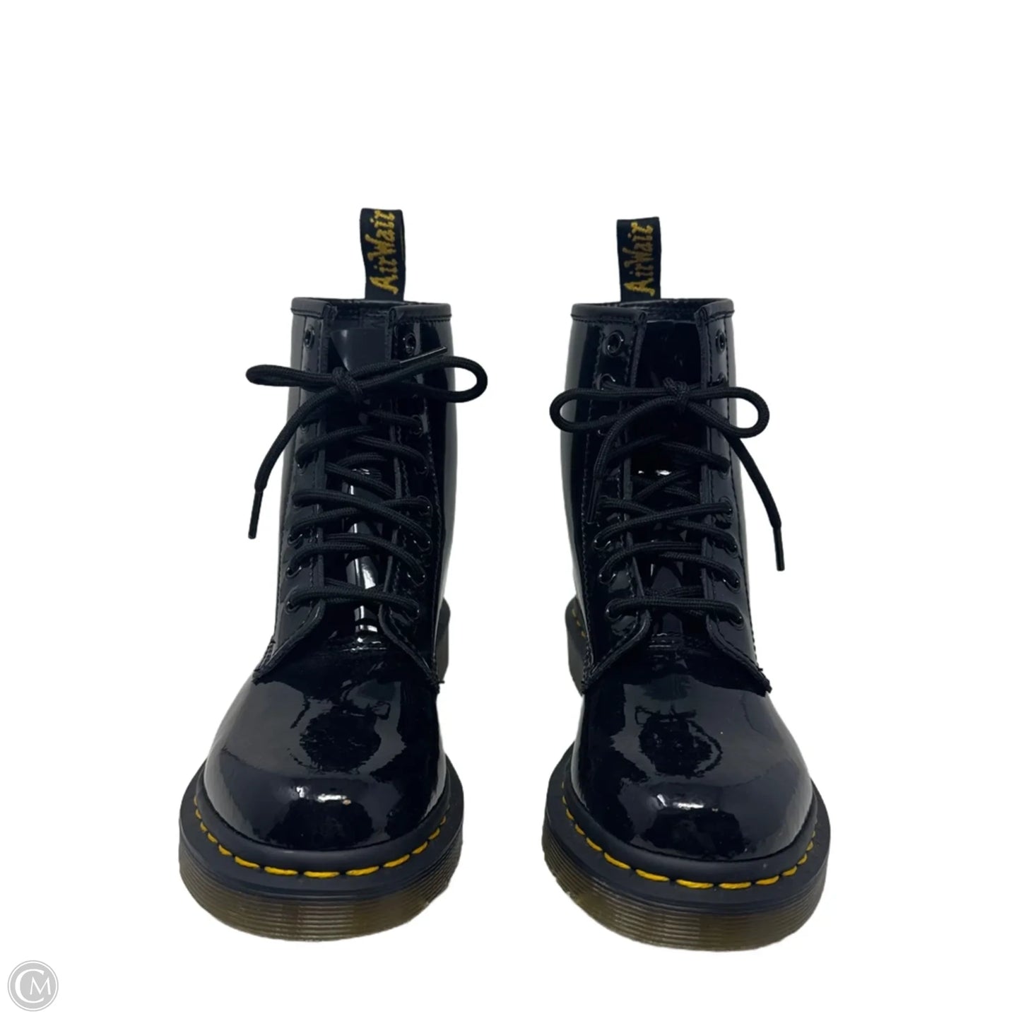 1460 Boots Combat By Dr Martens In Black, Size: 6