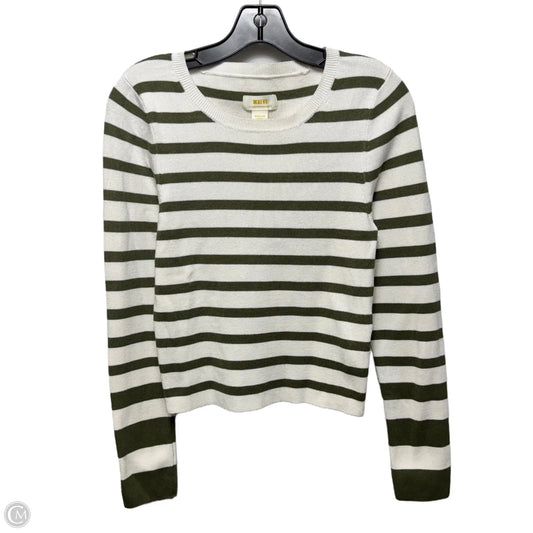 Sweater By Maeve In Striped Pattern, Size: M