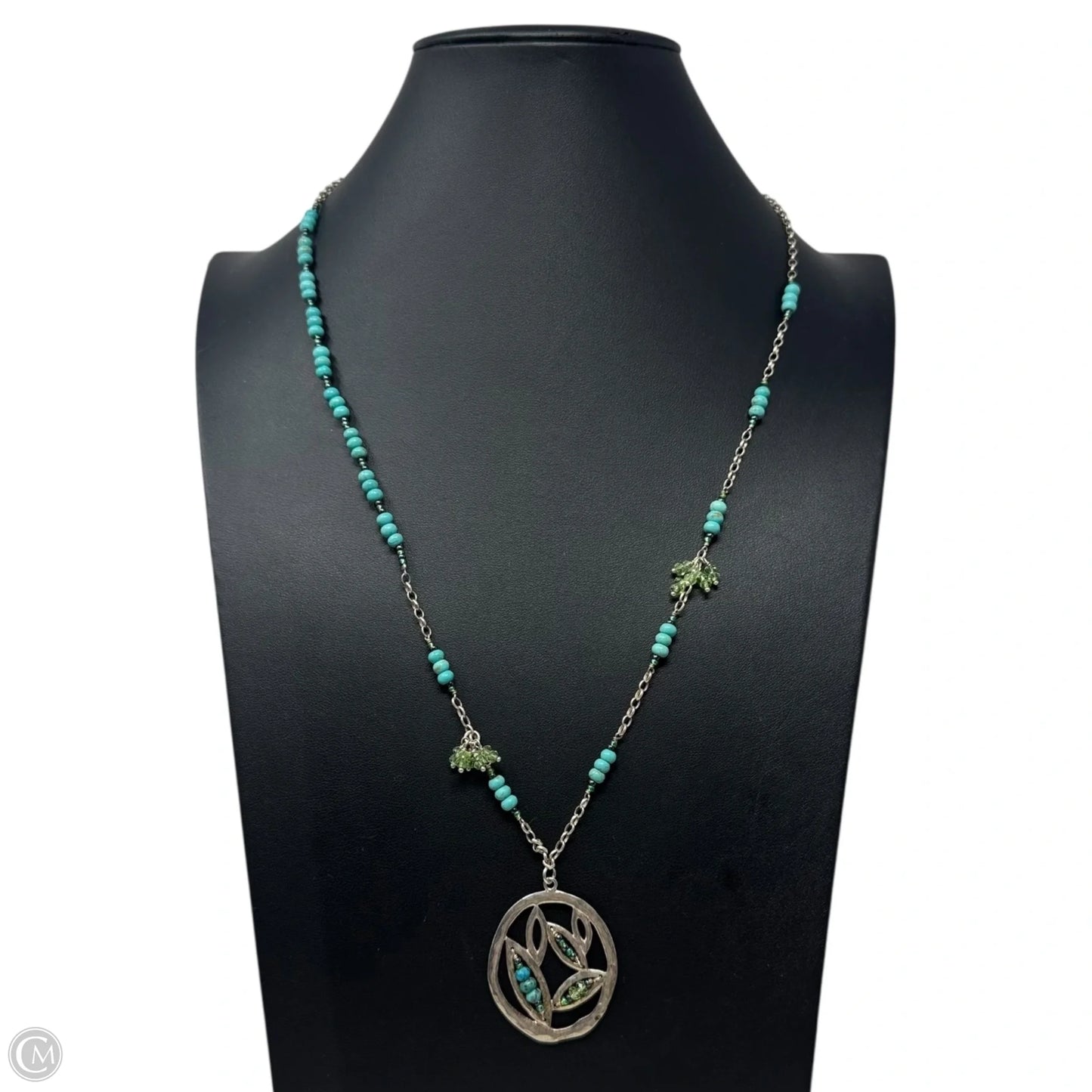 Howlite Seed Bead Necklace & Earring Set By Silpada