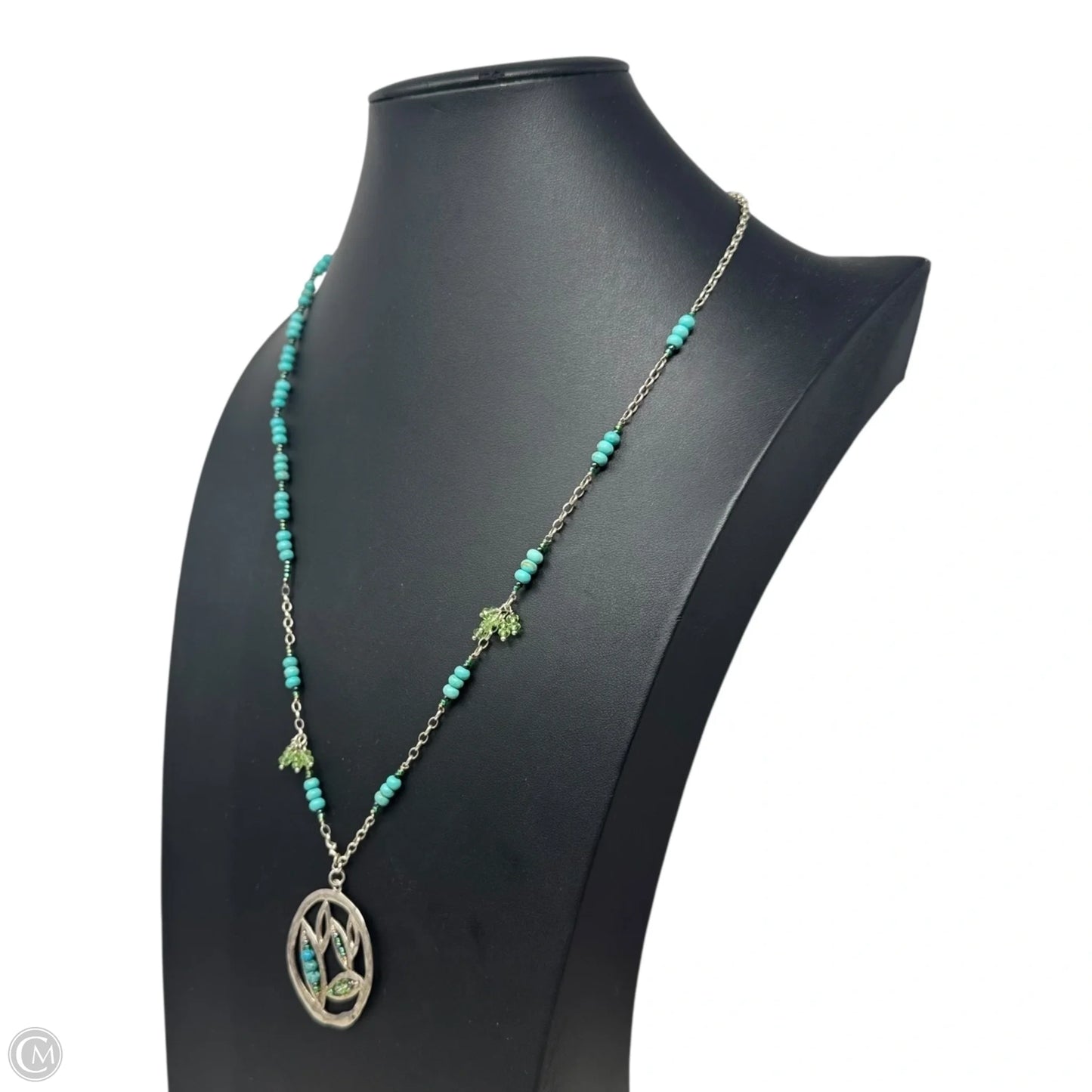 Howlite Seed Bead Necklace & Earring Set By Silpada