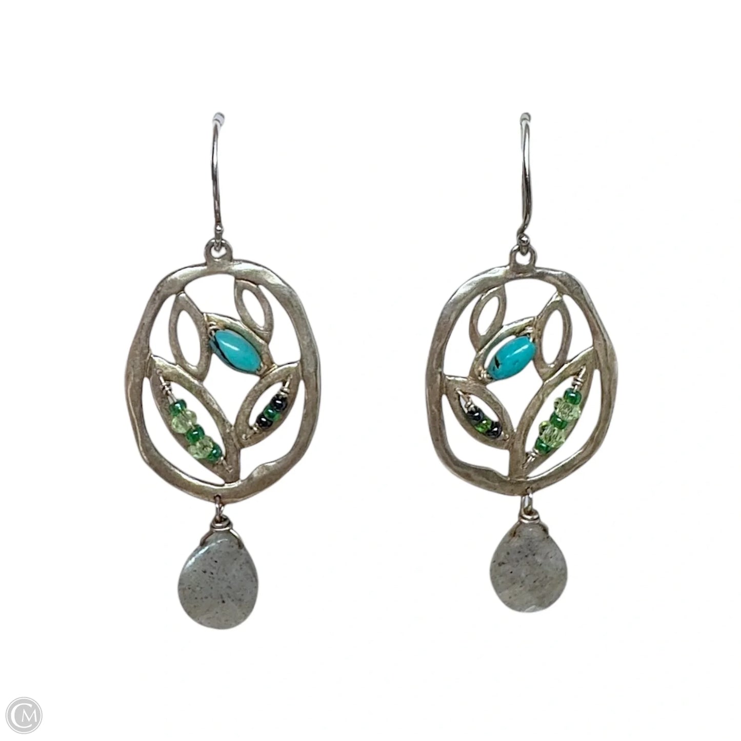 Howlite Seed Bead Necklace & Earring Set By Silpada