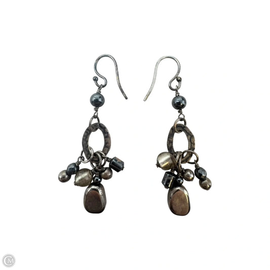 Metallic Dangle Earrings