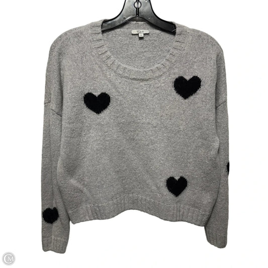 Heart Sweater By Rails In Grey, Size: XL