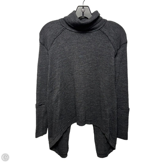 Split Back Sweater By We The Free In Grey, Size: Xs