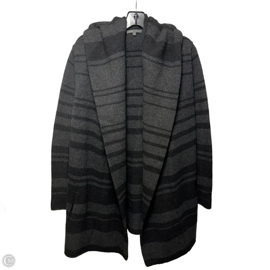 Yak & Wool Sweater Cardigan By Vince In Grey, Size: M