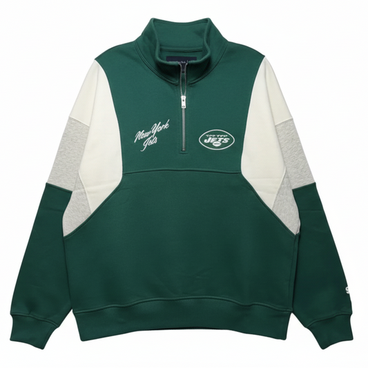 Jet’s Sweatshirt Collar By Abercrombie And Fitch In Green & White, Size: M MEN’S