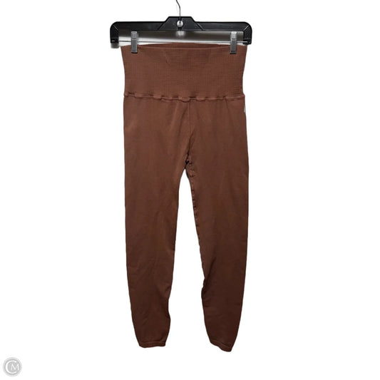 Athletic Leggings By Free People In Brown, Size: M