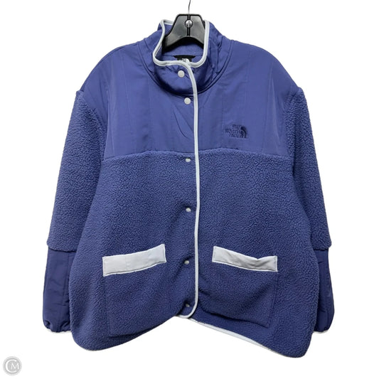 Jacket Fleece By The North Face In Purple, Size: 2x