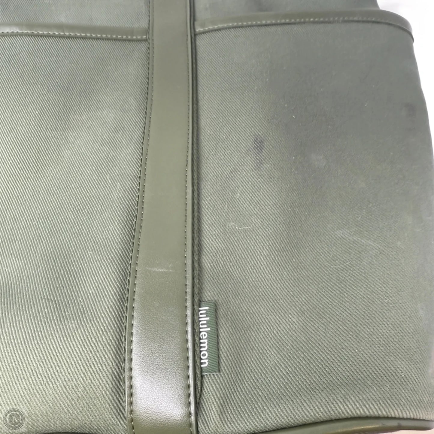 Daily Multi-Pocket Canvas Tote Bag 20L Leather Alternative By Lululemon, Size: Large