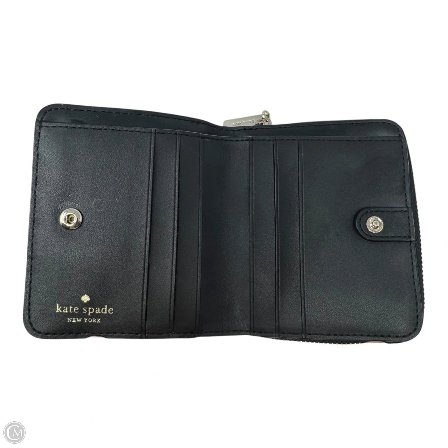 Natalia Quilted Bifold Snap Wallet Designer By Kate Spade, Size: Small