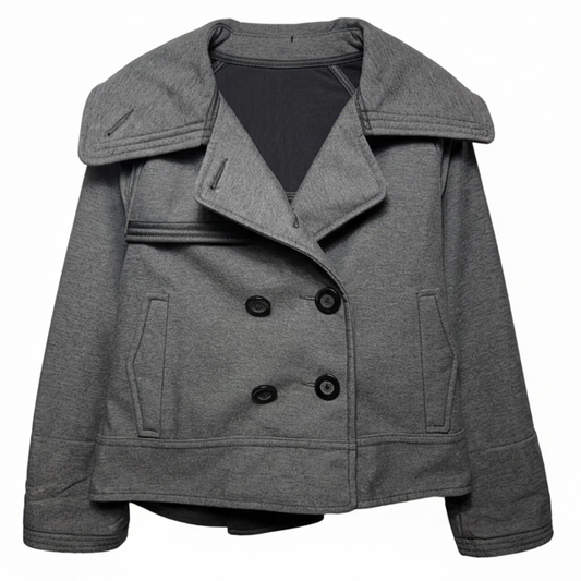 Coco Softshell Jacket By Lululemon In Grey, Size: 6