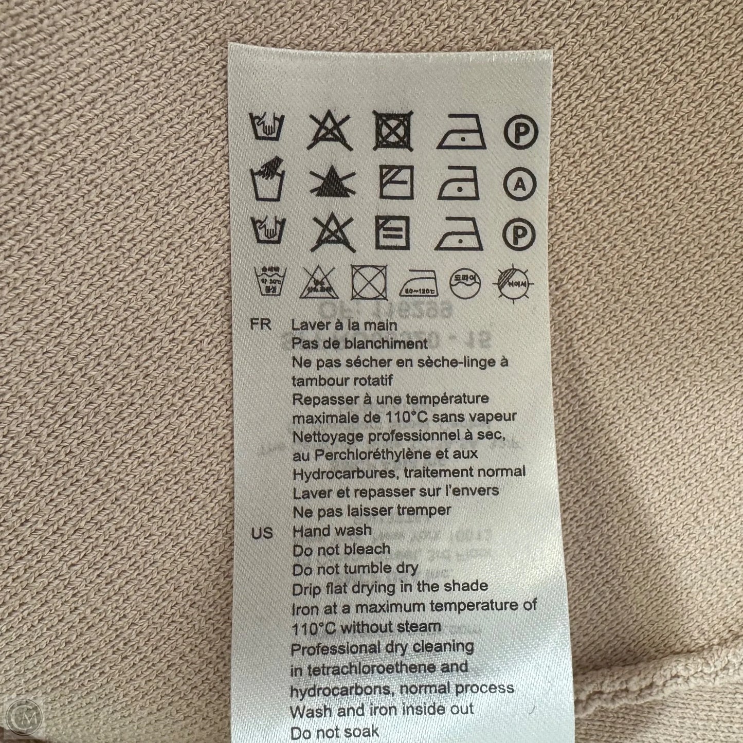 Tilla Ruffle-Trimmed Embellished Ribbed-Knit Mini Dress Designer By Sandro In Blush, Size: 6