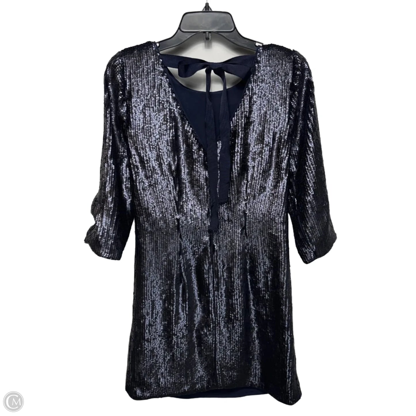 Sequin Shift Mini Dress By J. Crew In Blue, Size: 00