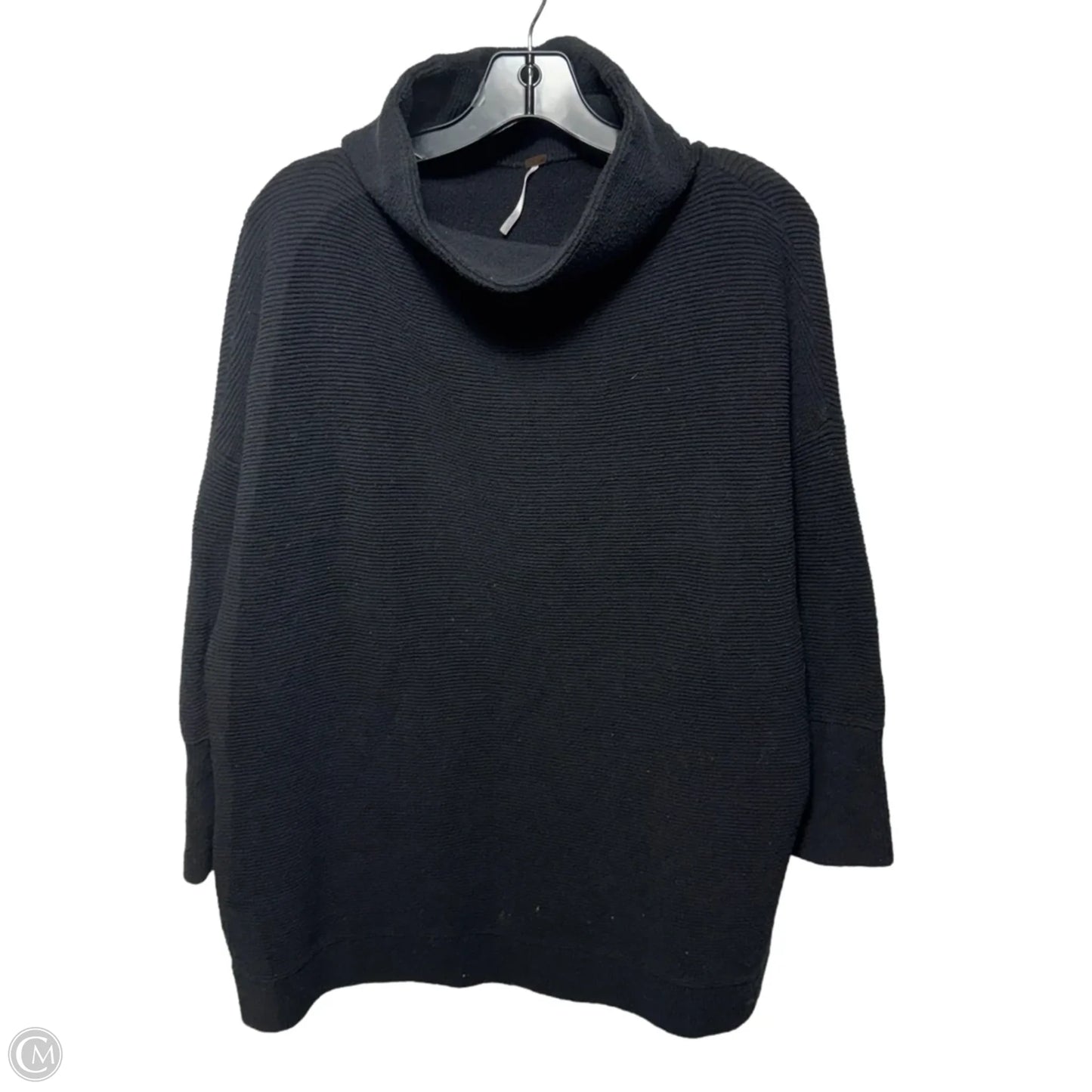 Top Long Sleeve By Free People In Black, Size: S