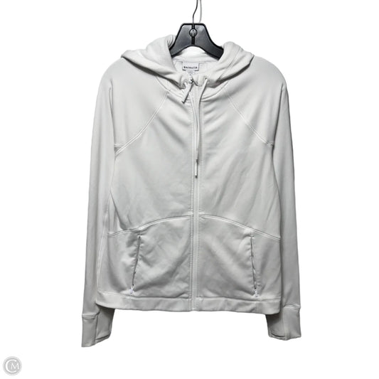 Athletic Sweatshirt Hoodie By Athleta In White, Size: M