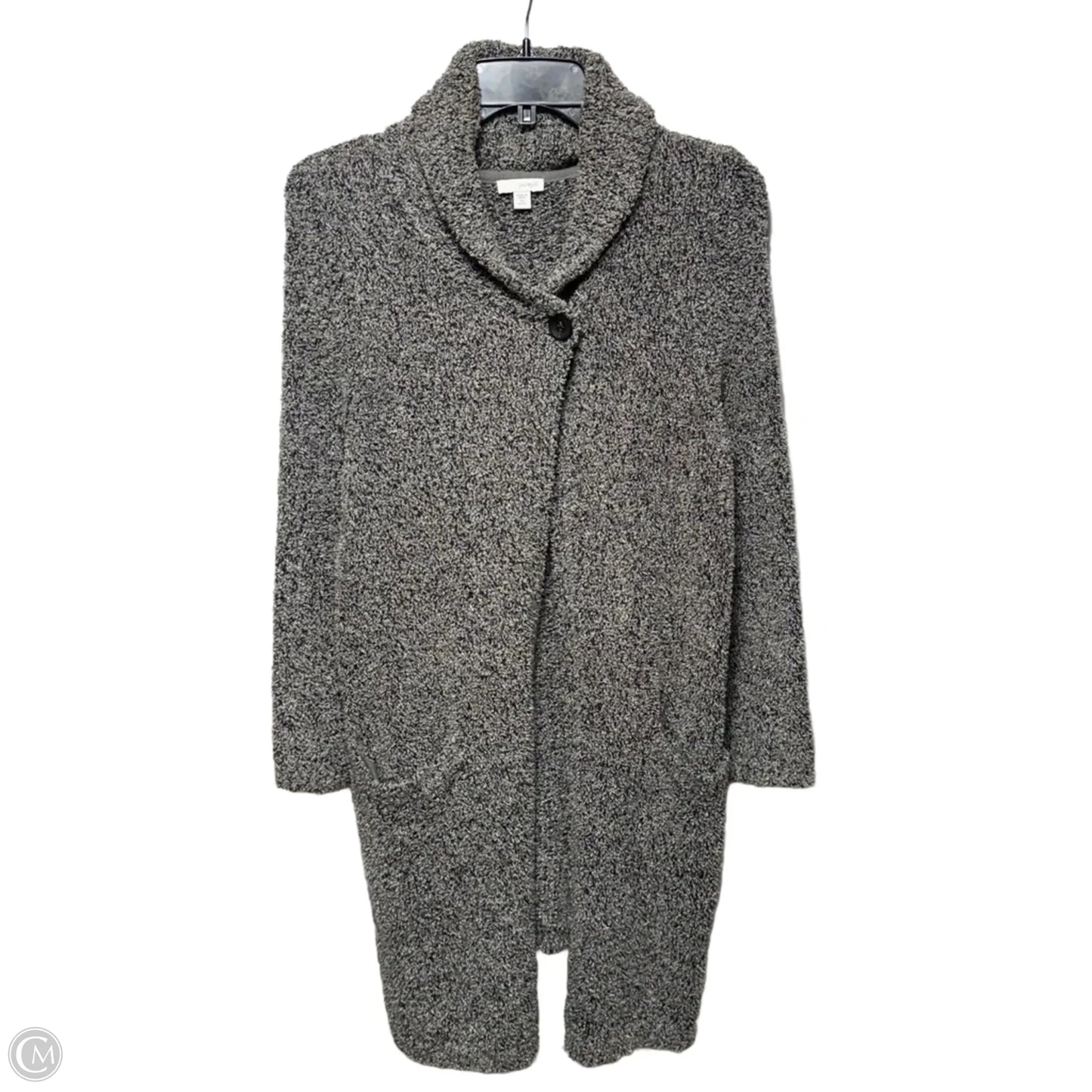 Sweater Cardigan By Pure Jill In Grey, Size: XS Petite