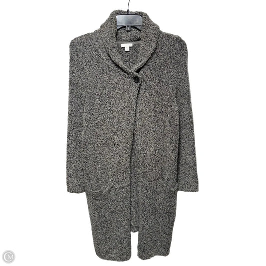 Sweater Cardigan By Pure Jill In Grey, Size: XS Petite
