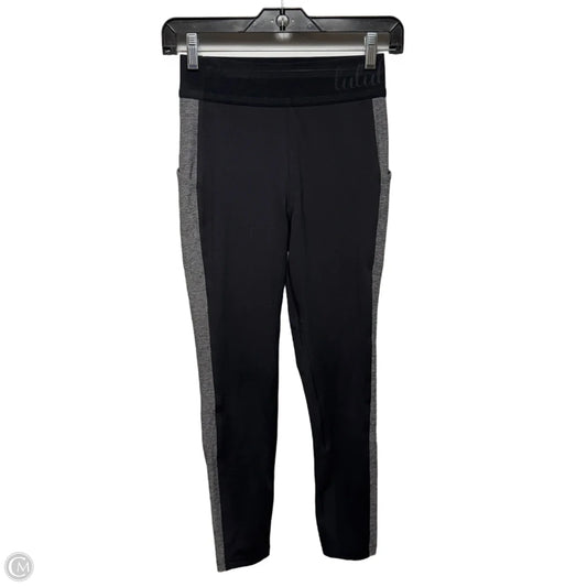 Athletic Leggings By Lululemon In Black, Size: 6