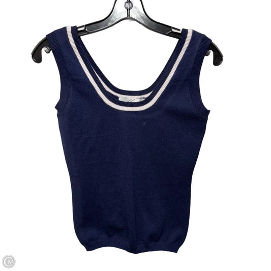 Vest Sweater By Red Haute In Navy, Size: S