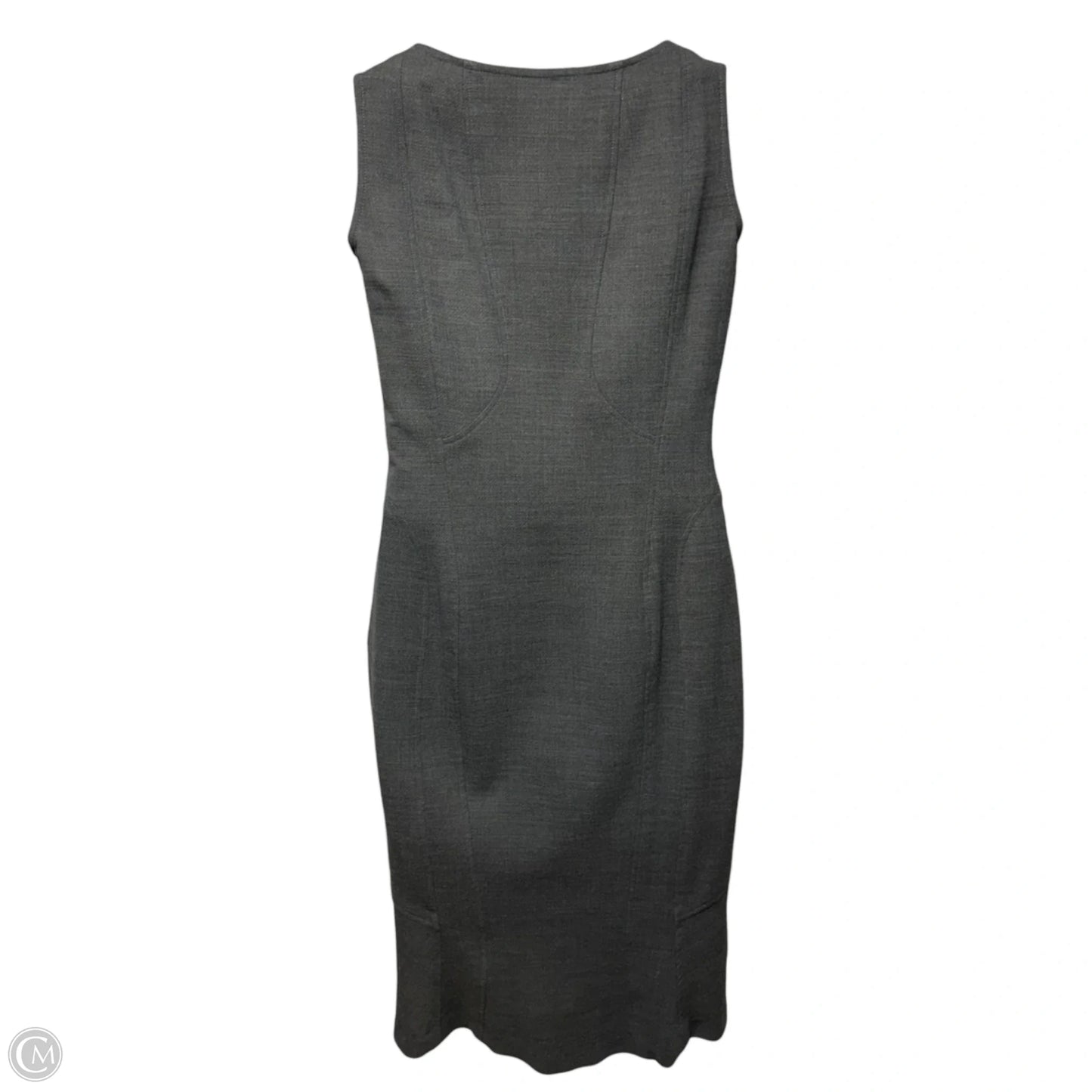 Structured Wool Blend Dress & Blazer Set 2pc By Yigal Azrouel In Grey, Size: 10