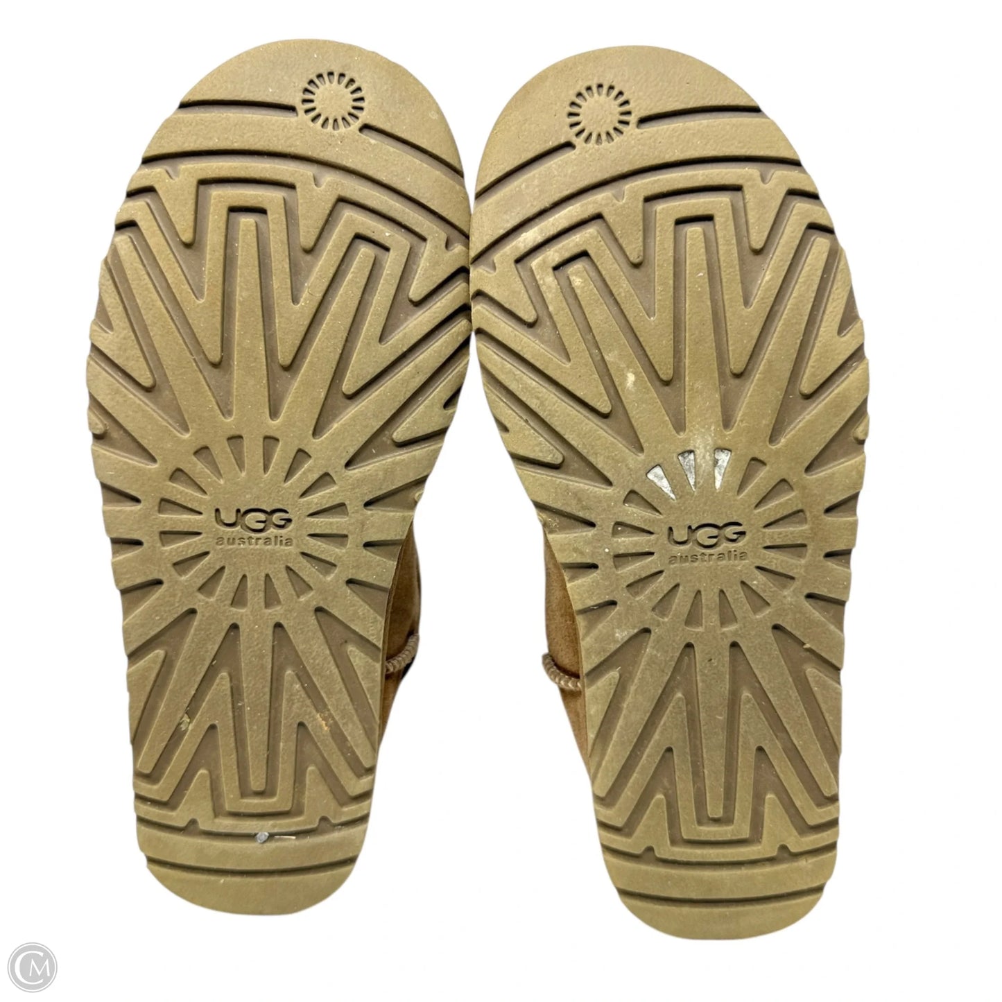 Remora Buckle Boots Designer By Ugg In Chestnut, Size: 8