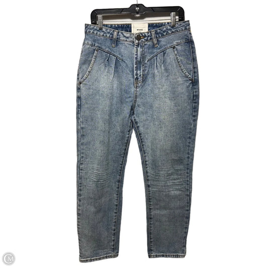 Streetwalker Jeans Straight By Oneteaspoon In Blue Denim, Size: 10 (30)
