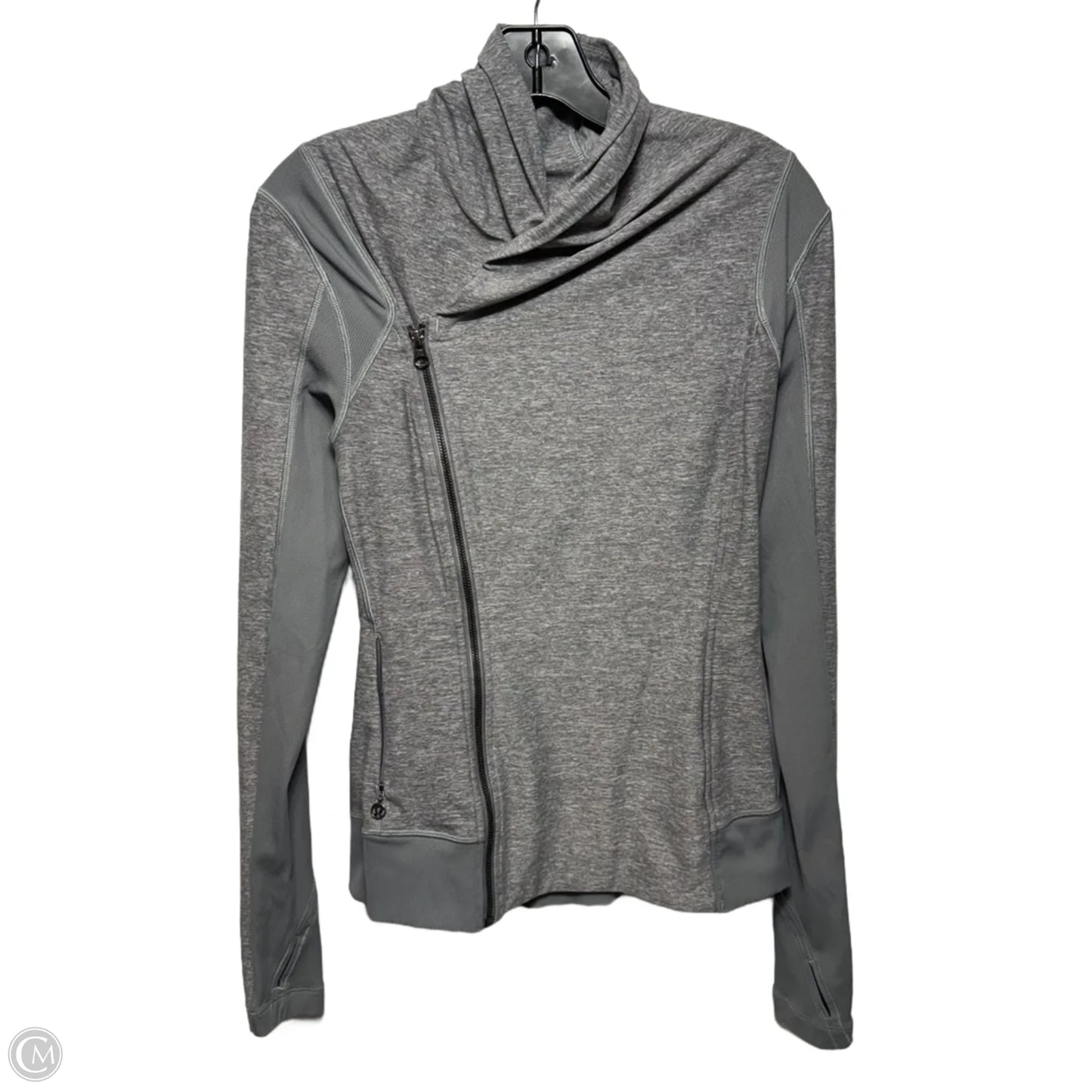 Bhakti Yoga Jacket By Lululemon In Grey, Size: 6