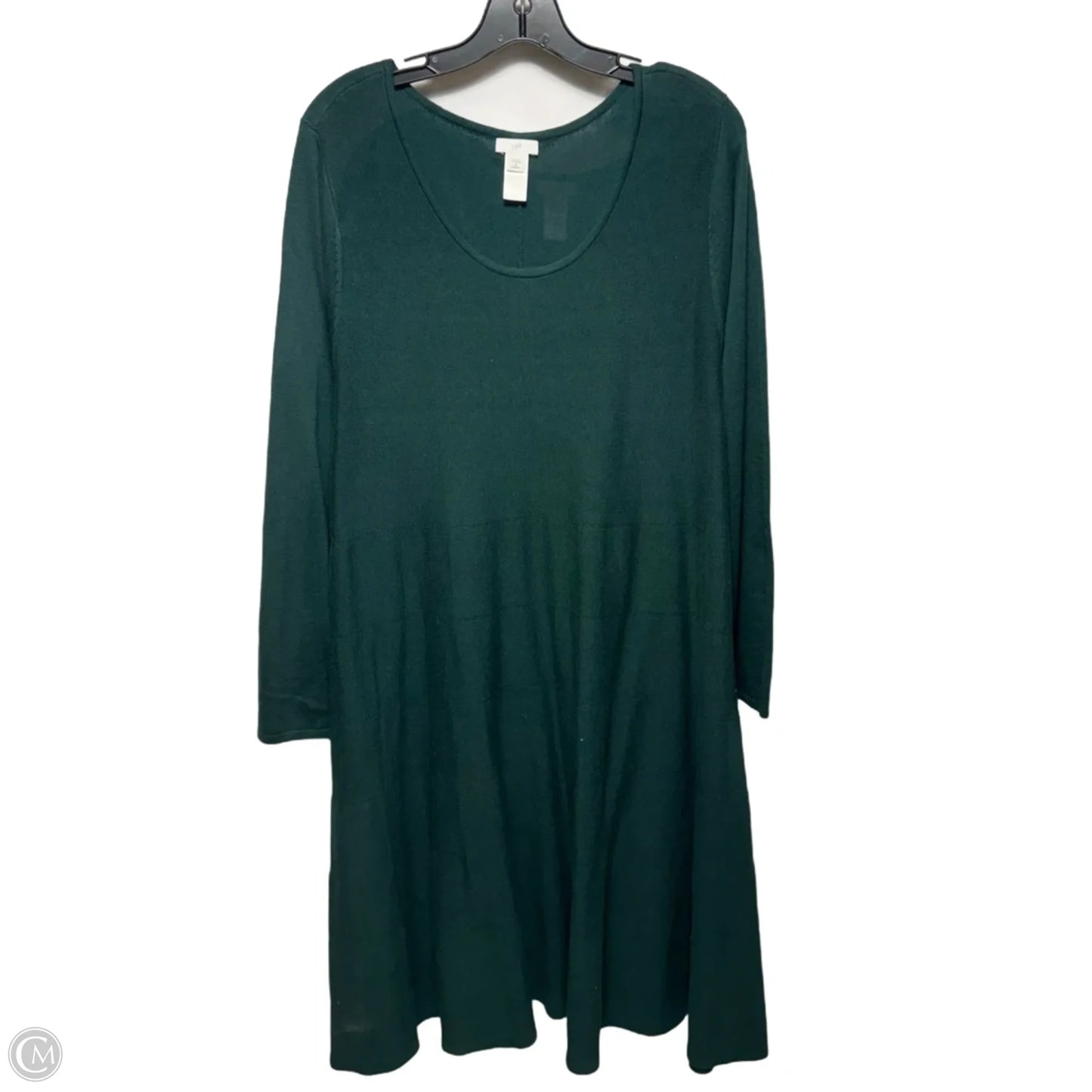 Dress Sweater By J. Jill In Green, Size: 2X