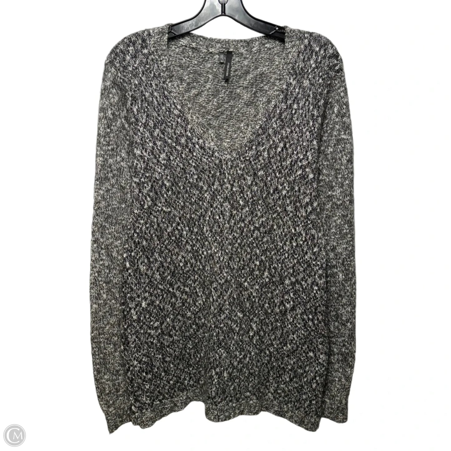 Metallic Sweater By Maurices In Grey, Size: Xl