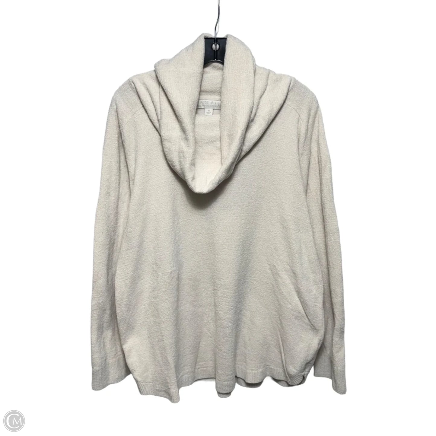 Cozy Chic Ultra Lite Coastal Cowl Neck Tunic By Barefoot Dreams In Cream, Size: 1X