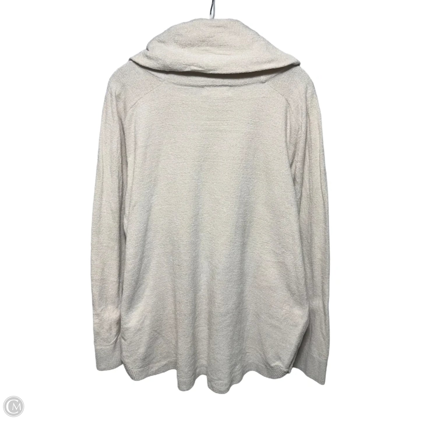 Cozy Chic Ultra Lite Coastal Cowl Neck Tunic By Barefoot Dreams In Cream, Size: 1X