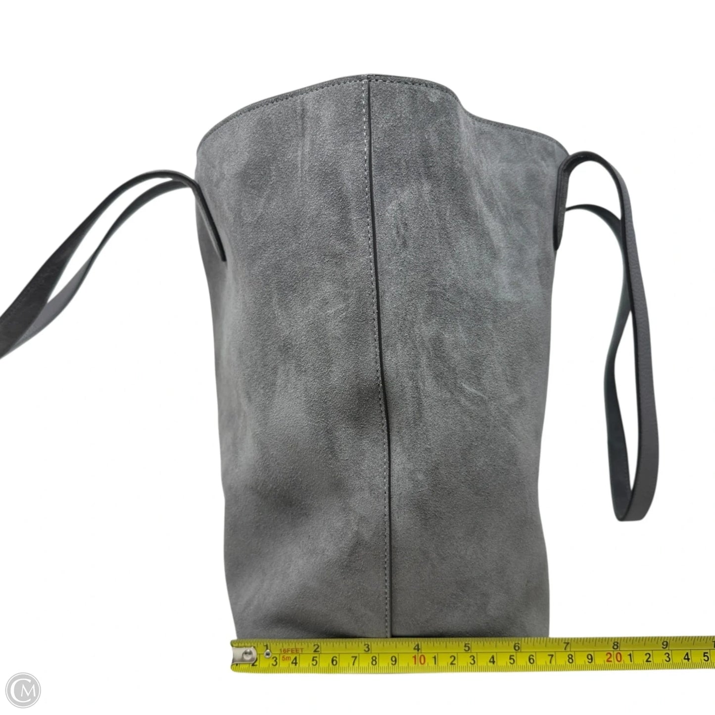 454 Suede Large Tote In Hare Grey Designer By Kate Spade, Size: Large