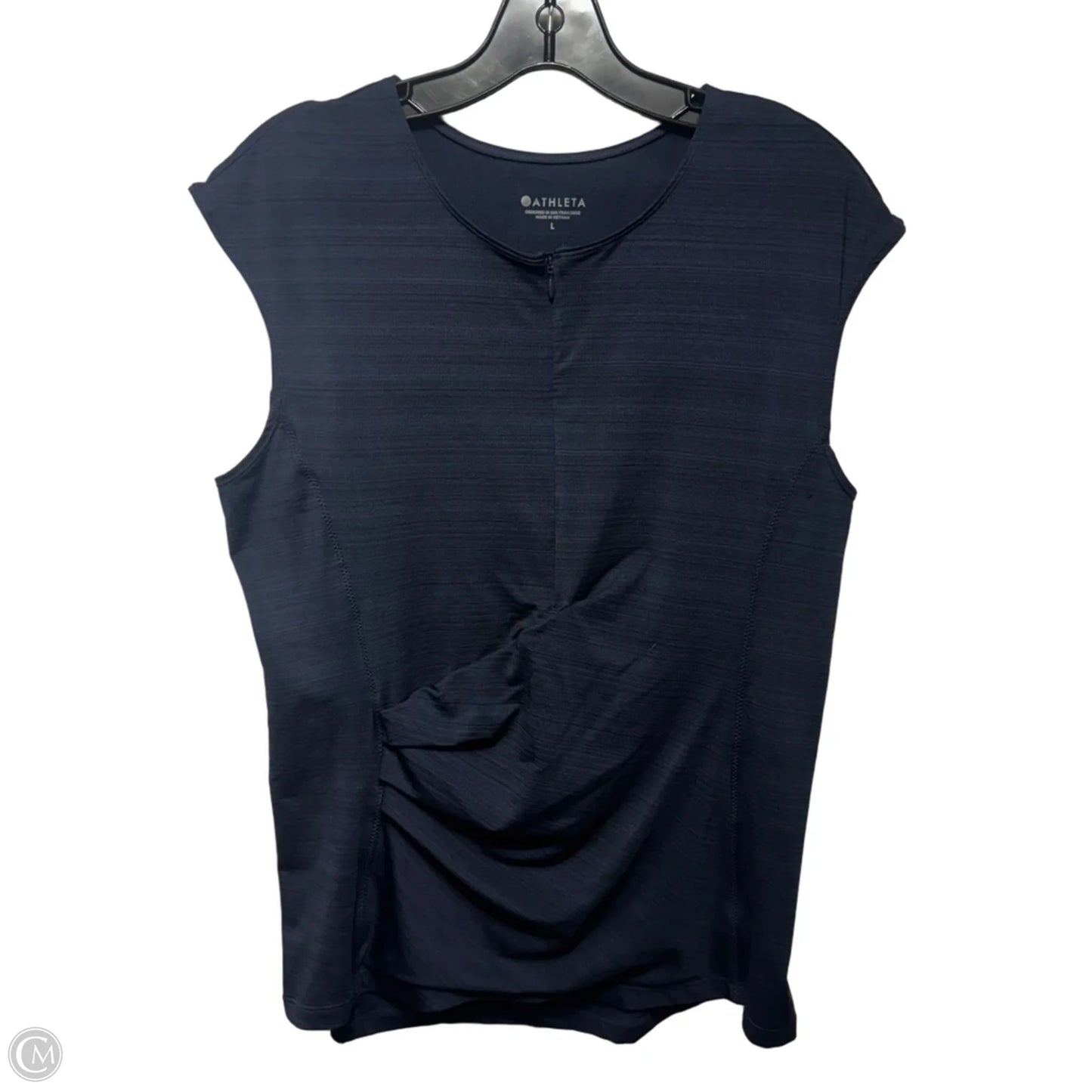 Athletic Tank Top By Athleta In Navy, Size: L